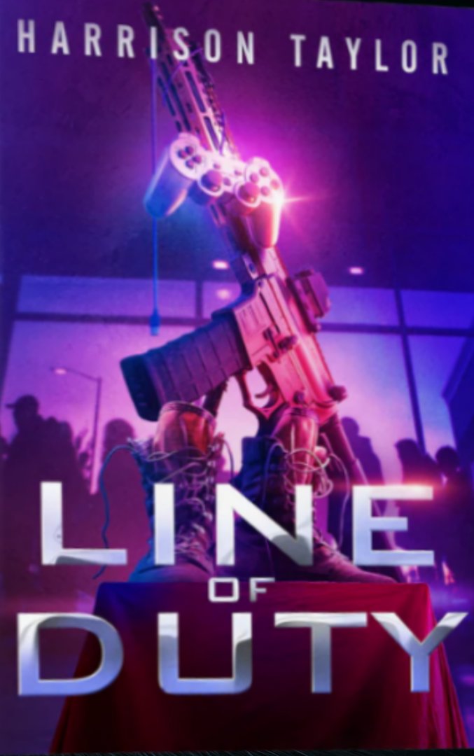  Line of duty by Harrison Taylor book cover 